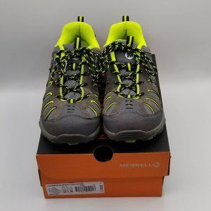 Merrell Kids Chameleon low lace waterproof hiking shoe size 2.5 M Boys